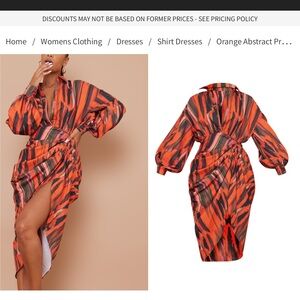 Prettylittlething shirt dress